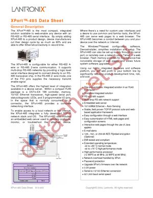 XP1004000-03 datasheet  