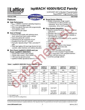 LC4032B-5TN44C datasheet  