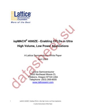 LC4064ZE-7MN144I datasheet  