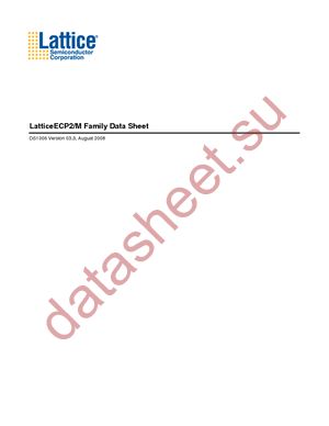 LFE2-12E-5F256IES datasheet  