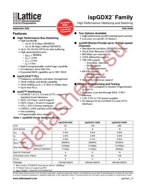 LX128B-32F208C datasheet  