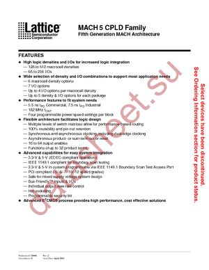 M5LV-256/120-7YI datasheet  