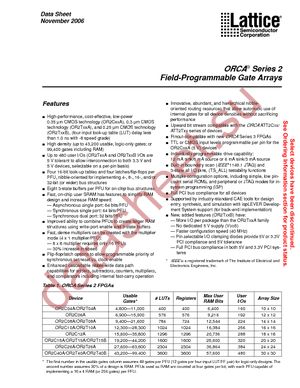 OR2C04A3S208I-DB datasheet  