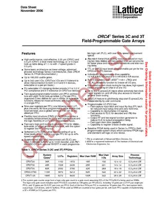 OR3T206S208-DB datasheet  