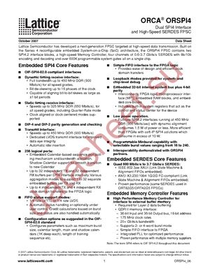 ORSPI4-2FN1156C datasheet  