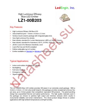 LZ1-00B203 datasheet  