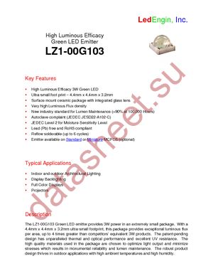 LZ1-00G103 datasheet  