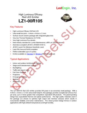 LZ1-00R105 datasheet  