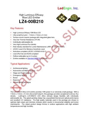 LZ4-00B210 datasheet  