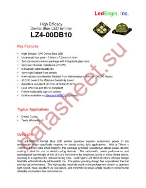 LZ4-00DB10 datasheet  