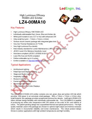 LZ4-00MA10 datasheet  