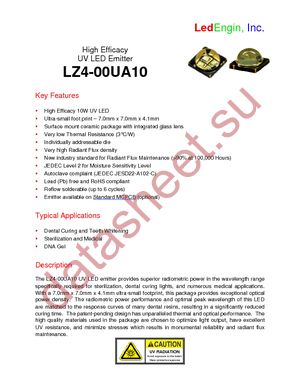 LZ4-00UA10 datasheet  