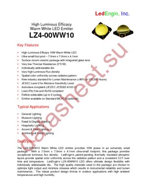 LZ4-00WW10 datasheet  