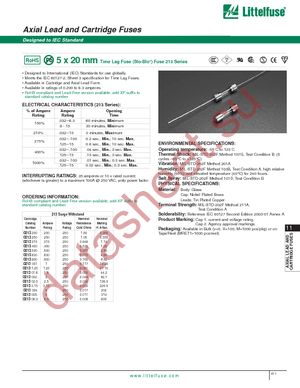 0218.315H- datasheet  