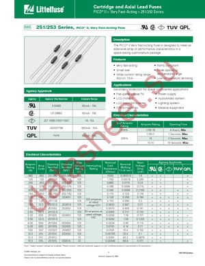 0251.200M- datasheet  