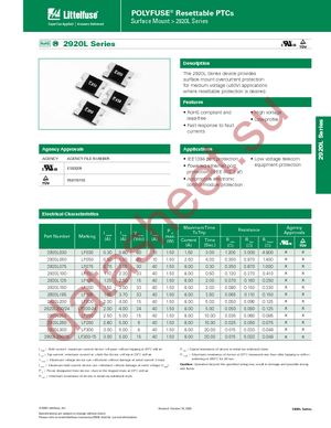 2920L030DR datasheet  