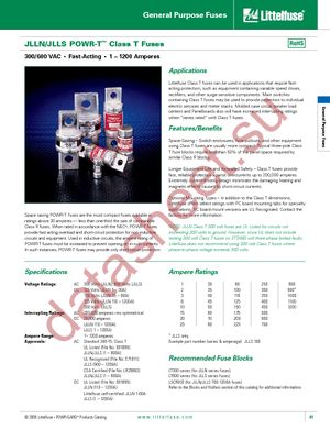 JLLS1000X datasheet  