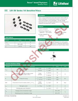 L0103MTRP4 datasheet  