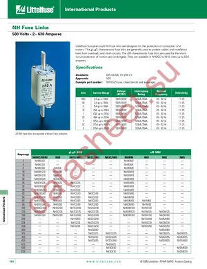 NH00CG16 datasheet  