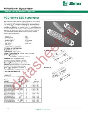 PGD009S030CSA01 datasheet  