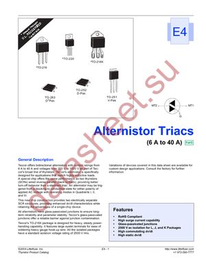 Q2025J6 datasheet  