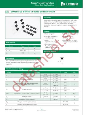 S6X8ES1RP datasheet  