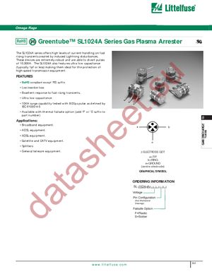 SL1024A450RG datasheet  