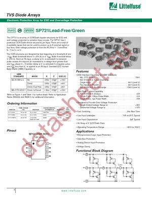 SP721ABTG datasheet  