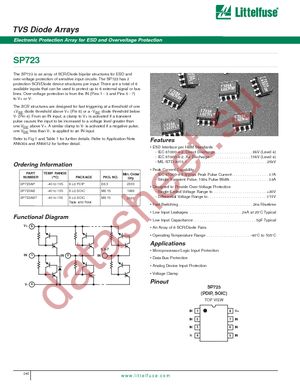 SP723AP datasheet  