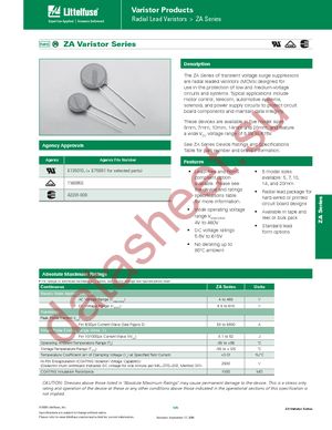 V100ZS15P datasheet  