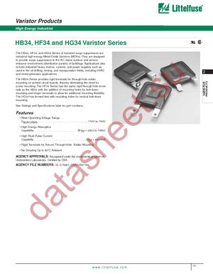 V301HF34 datasheet  