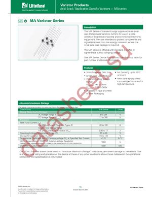 V33MA1S datasheet  