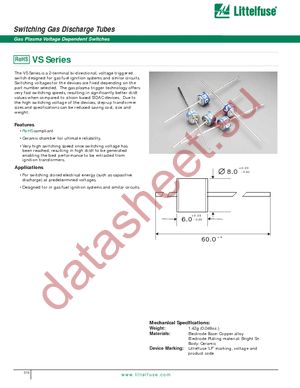 VS350SM datasheet  