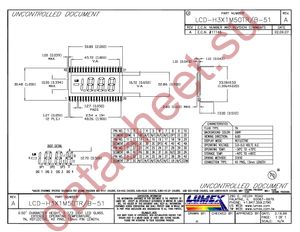 LCD-H3X1M50TR/B-51 datasheet  