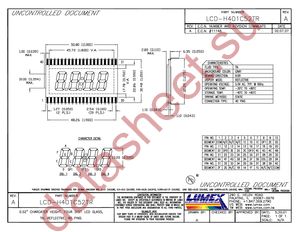 LCD-H401C52TR datasheet  