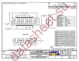 LCD-H601D10TF-1 datasheet  