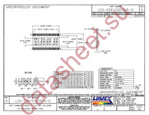 LCD-S3X1C50TR/A-D datasheet  