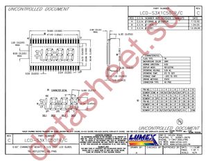 LCD-S3X1C50TR/C datasheet  