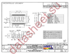 LCD-S3X1M60TR-1 datasheet  