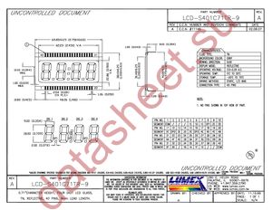 LCD-S401C71TR-9 datasheet  