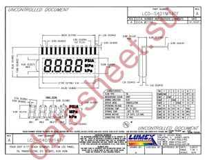 LCD-S401M14TF datasheet  