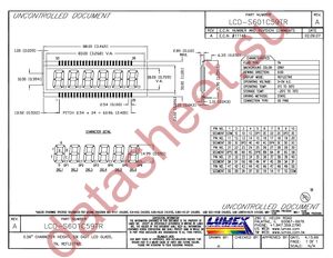 LCD-S601C59TR datasheet  