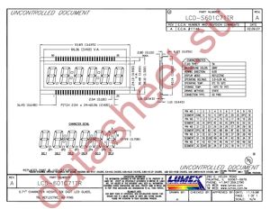 LCD-S601C71TR datasheet  