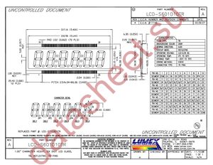LCD-S601D10TR datasheet  