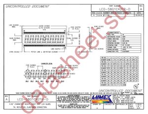 LCD-S801C42TR-D datasheet  