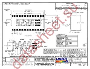 LCD-UH401M40TF-1 datasheet  
