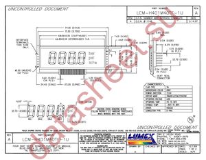 LCM-H401M40TF-1U datasheet  