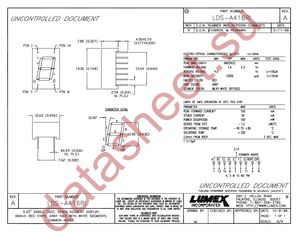 LDS-A416RI datasheet  