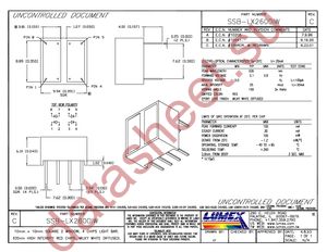 SSB-LX2600IW datasheet  