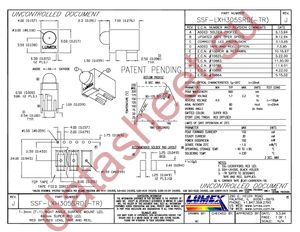 SSF-LXH305SRD-TR datasheet  